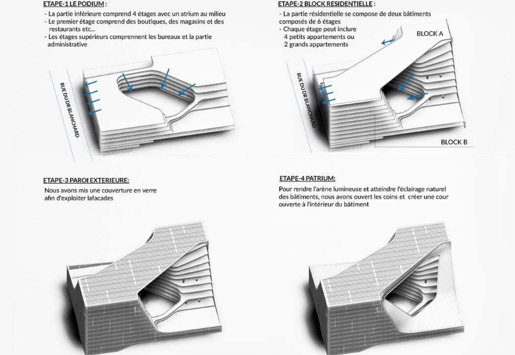 Atrium Center Architecture Project