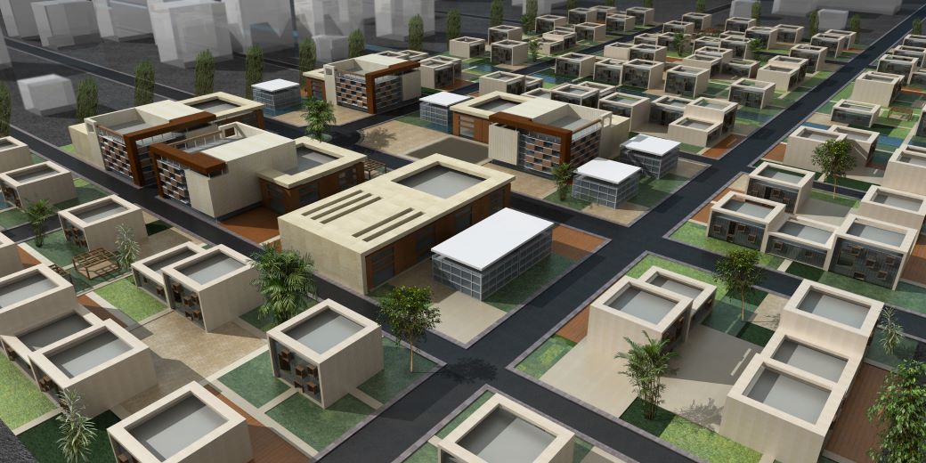 Intergenerational residencies masterplan project