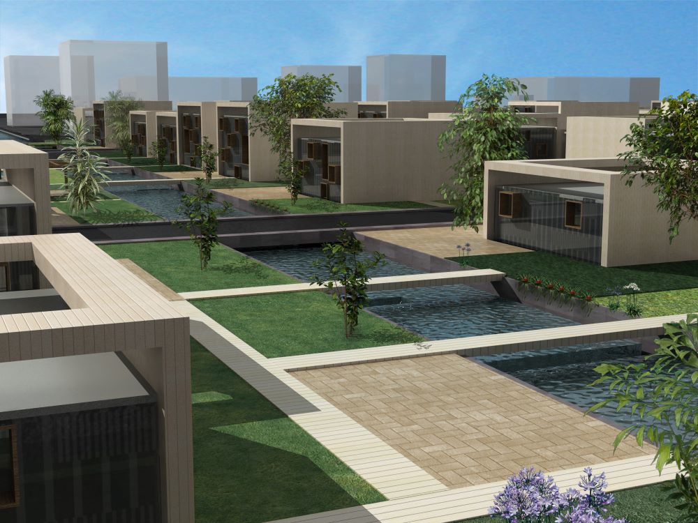 Intergenerational residencies masterplan project